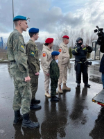 Принятие новобранцев в ряды Всероссийского военно-патриотического общественного движения «ЮНАРМИЯ» состоялось в День народного единства
